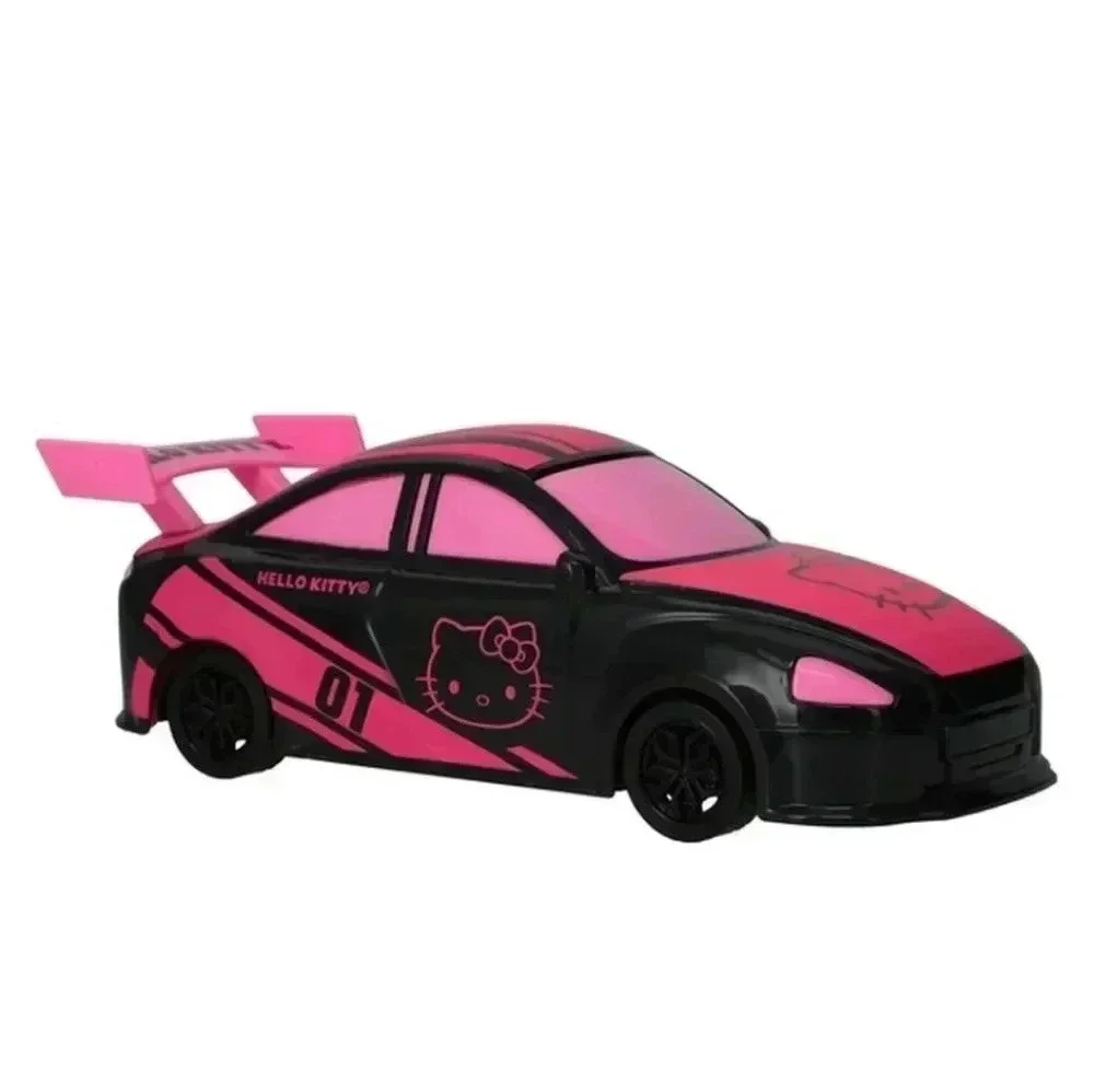 Hello kitty sanrio black pink remote control car kids collector battery pack